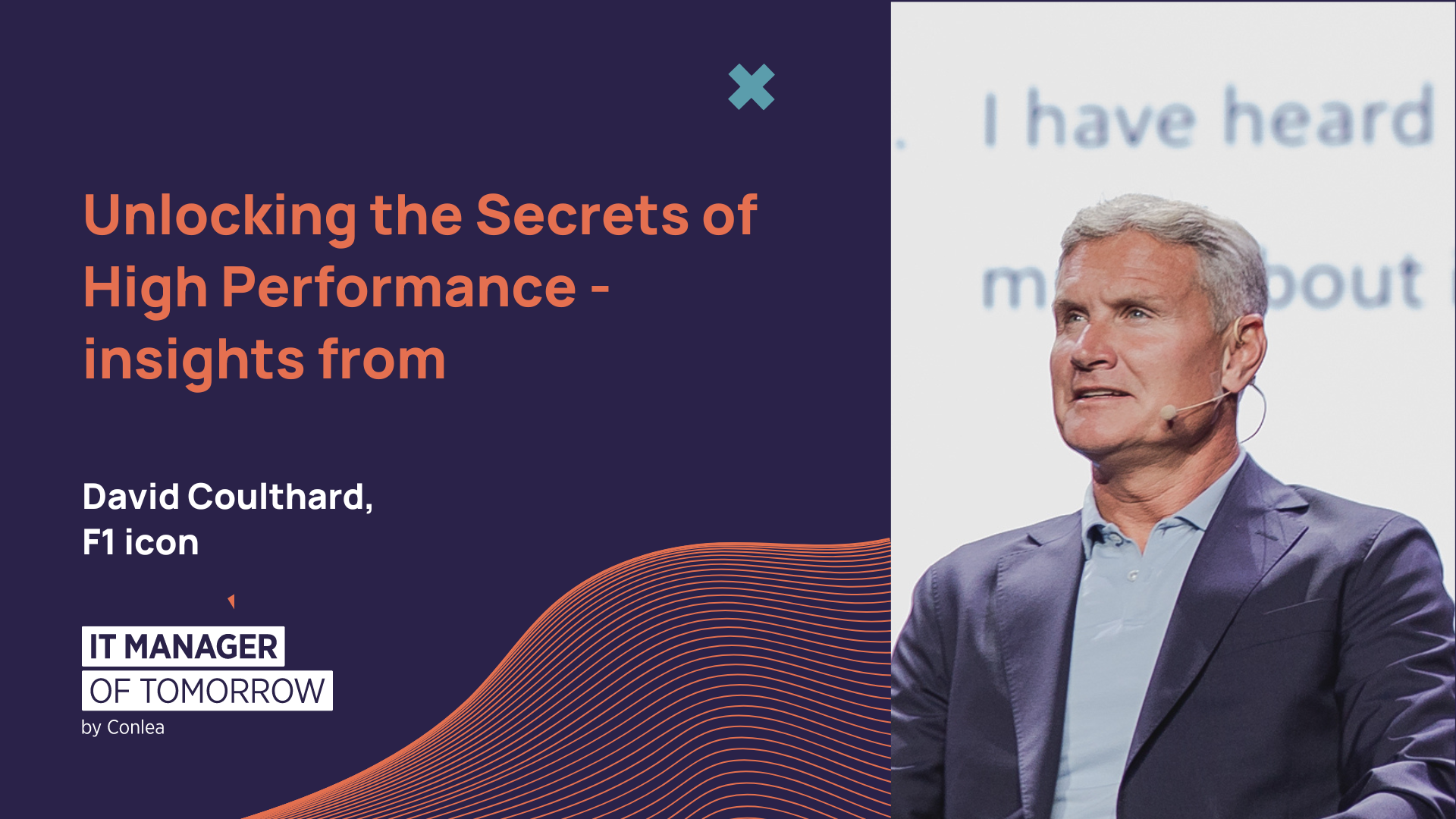 Unlocking the Secrets of High Performance - David Coulthard, F1 icon